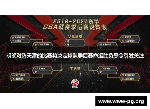 明晚对阵天津的比赛将决定球队季后赛命运胜负悬念引发关注