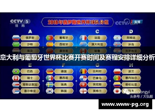 意大利与葡萄牙世界杯比赛开赛时间及赛程安排详细分析