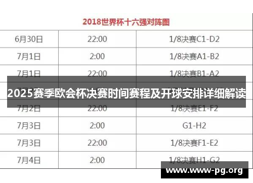 2025赛季欧会杯决赛时间赛程及开球安排详细解读